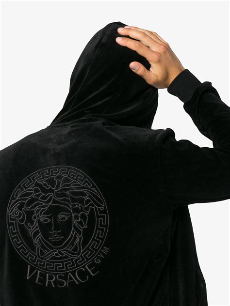 versace medusa hoodie